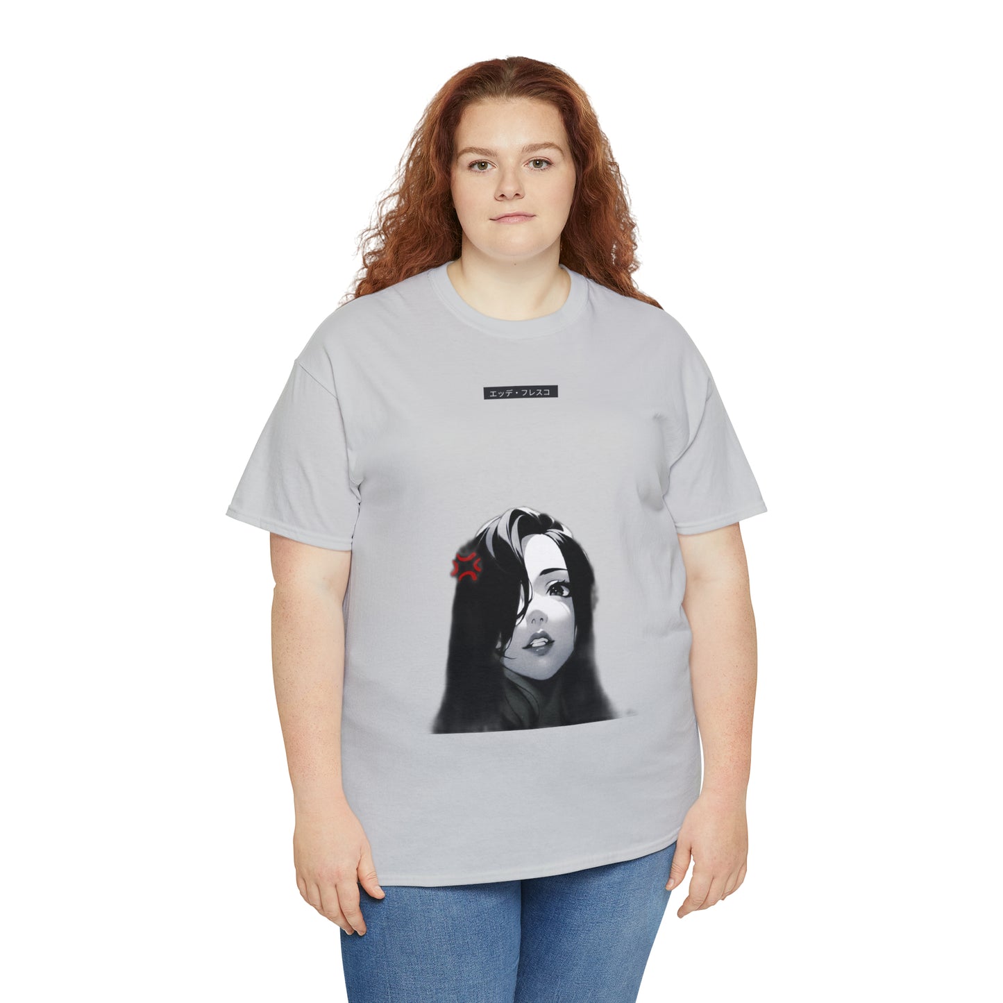 First and Second Form- Anime Style Art Unisex Heavy Cotton Tee