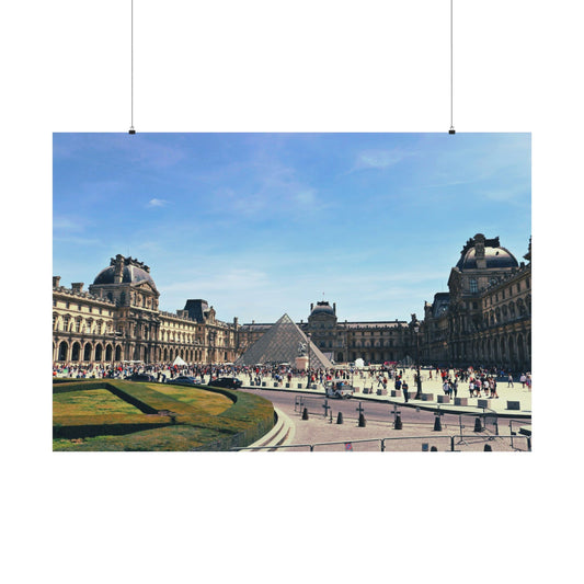 "Louvre Museum" Matte Horizontal Posters