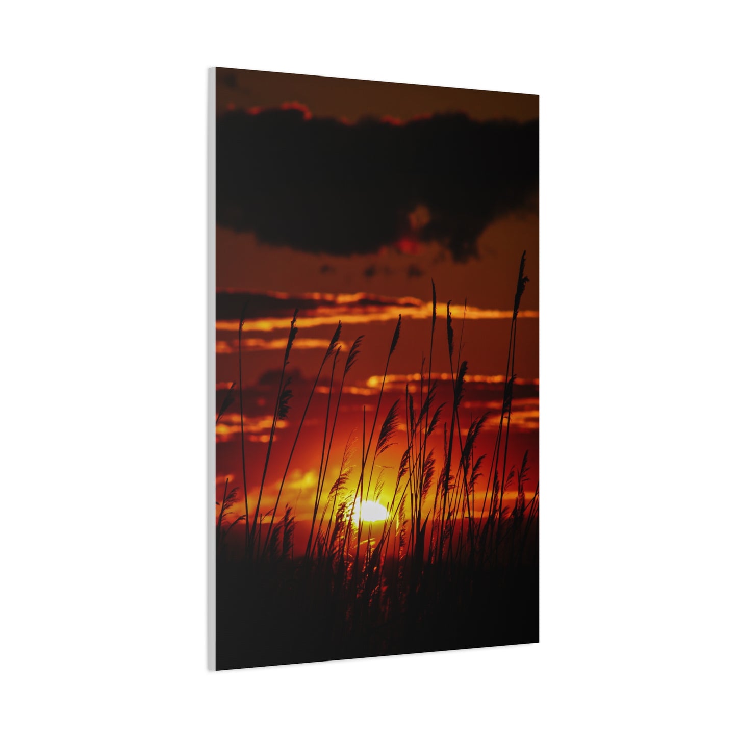 "The Sunsets of My Life #1' Matte Canvas, Stretched, 1.25"