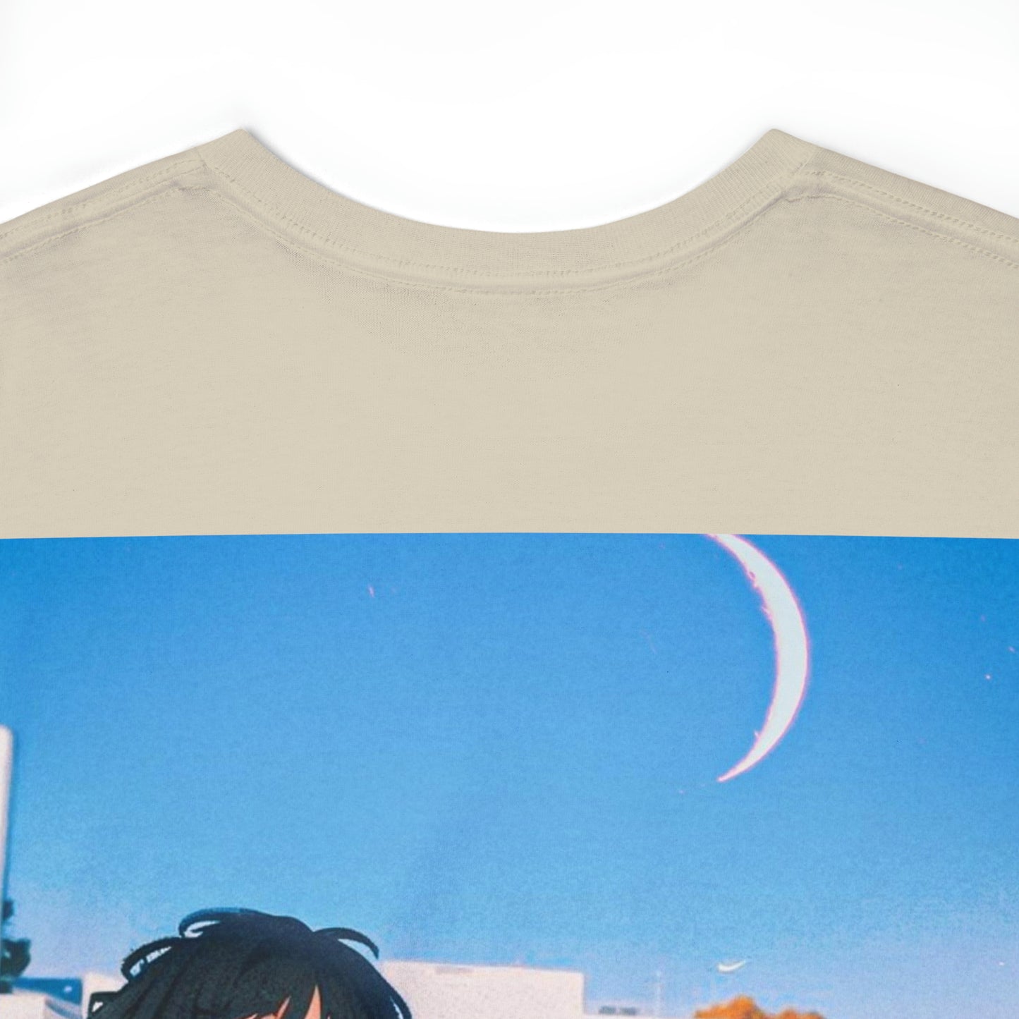 Curly Chris- Anime Style Art Unisex Heavy Cotton Tee