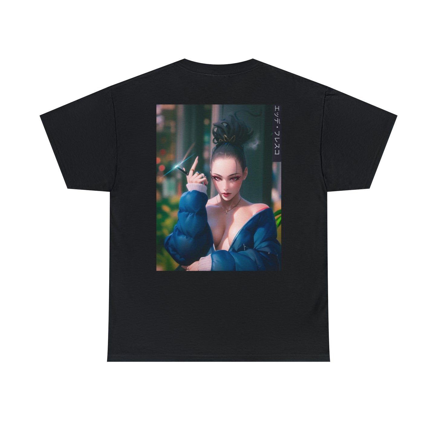 Anime Style Art Unisex Heavy Cotton Tee- "Petty Shit"