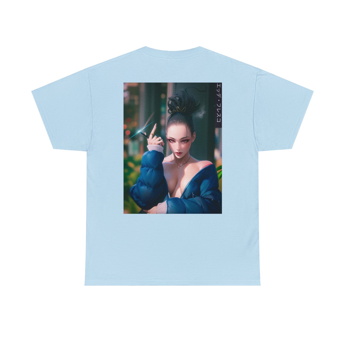 Anime Style Art Unisex Heavy Cotton Tee- "Petty Shit"