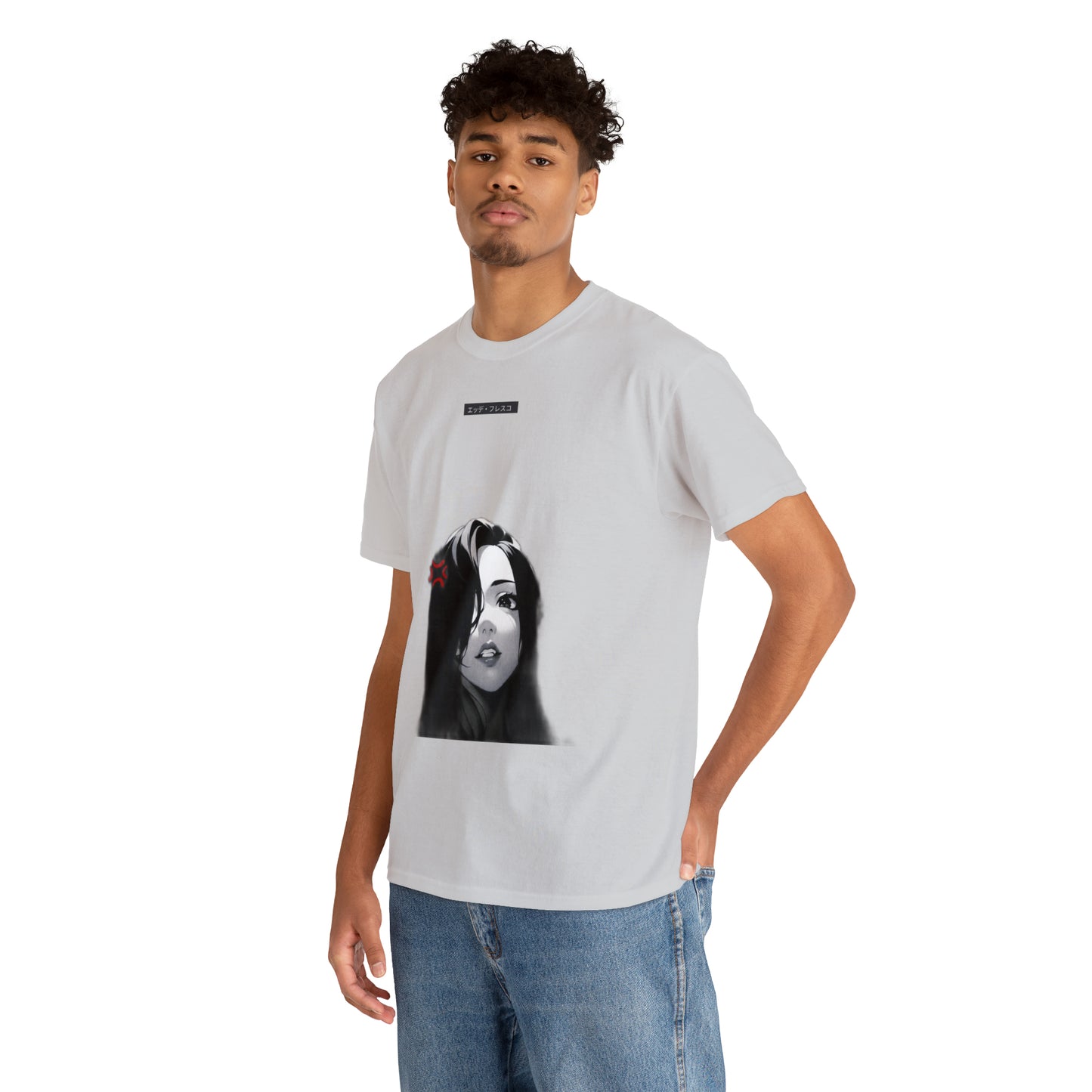 First and Second Form- Anime Style Art Unisex Heavy Cotton Tee