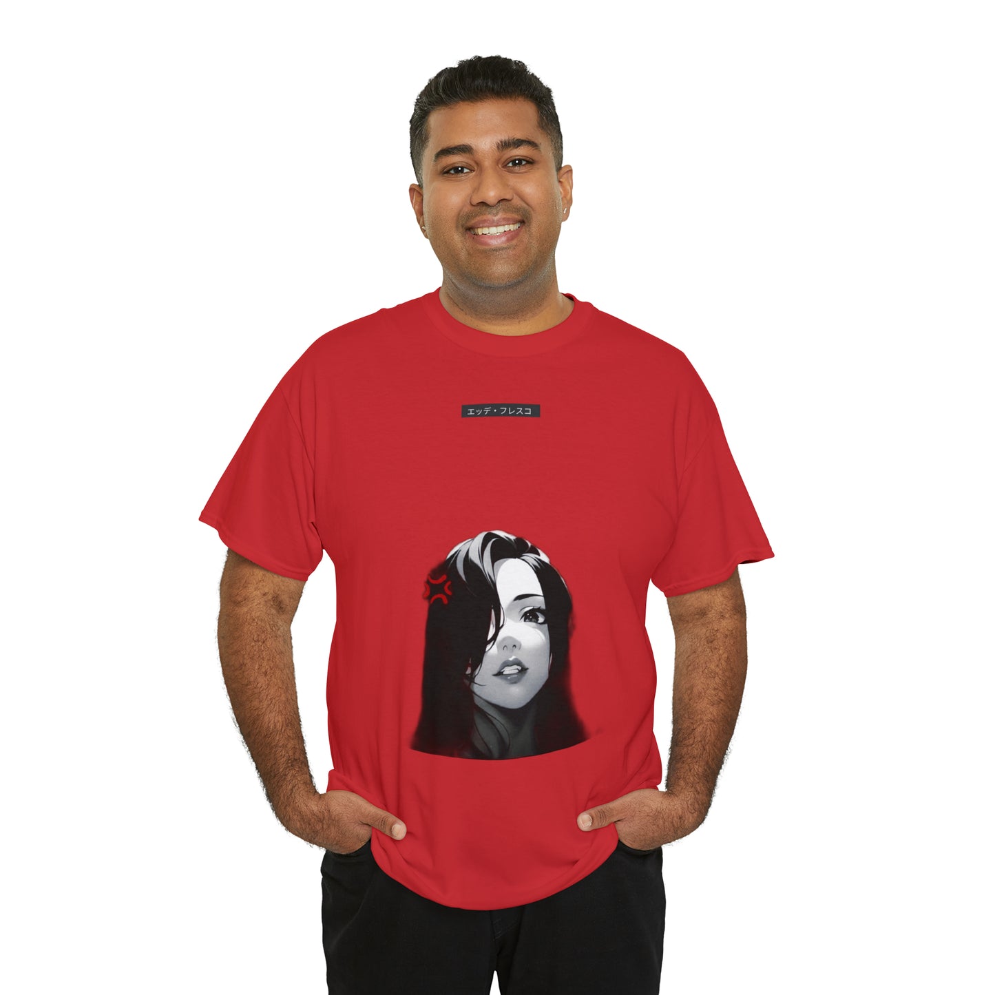 First and Second Form- Anime Style Art Unisex Heavy Cotton Tee