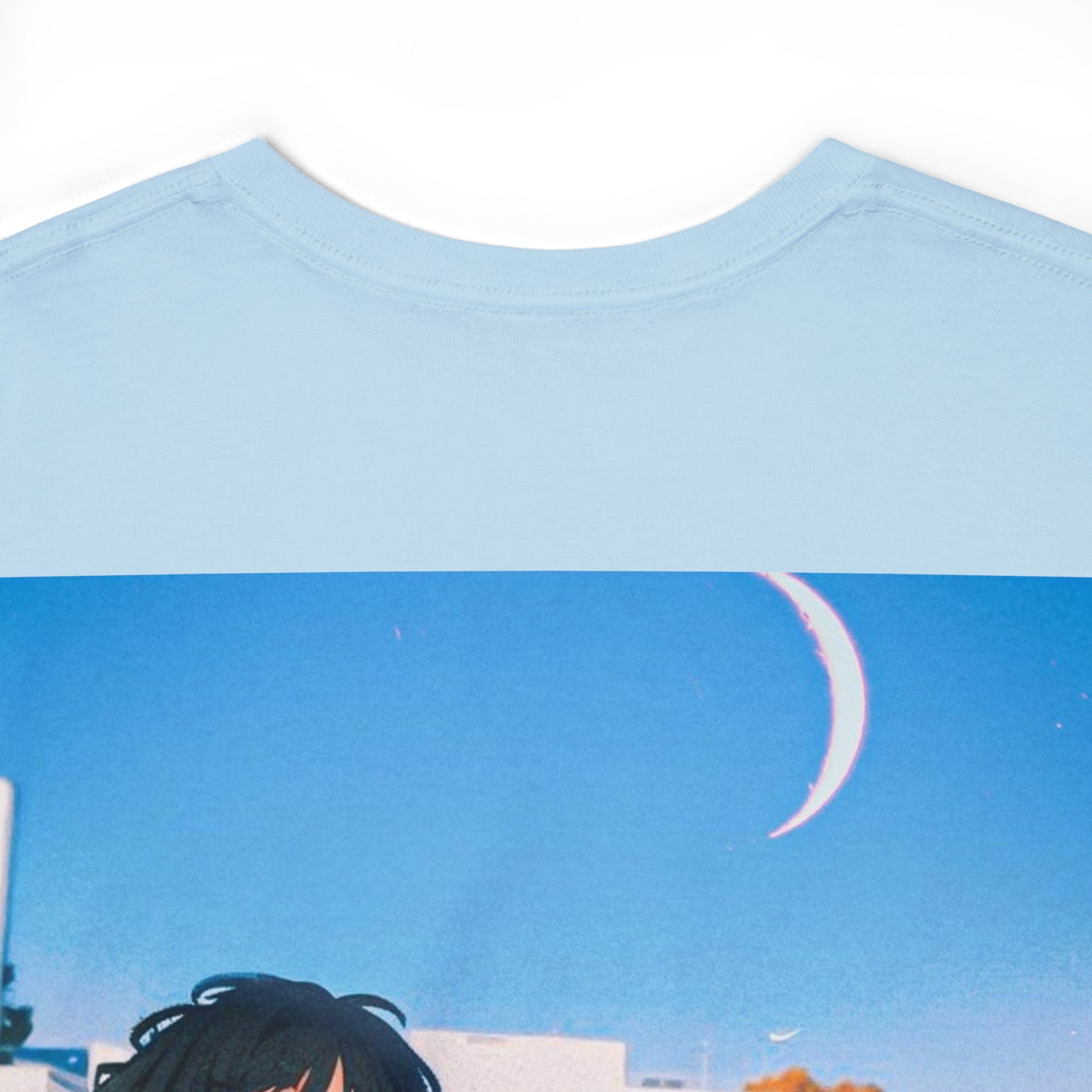 Curly Chris- Anime Style Art Unisex Heavy Cotton Tee
