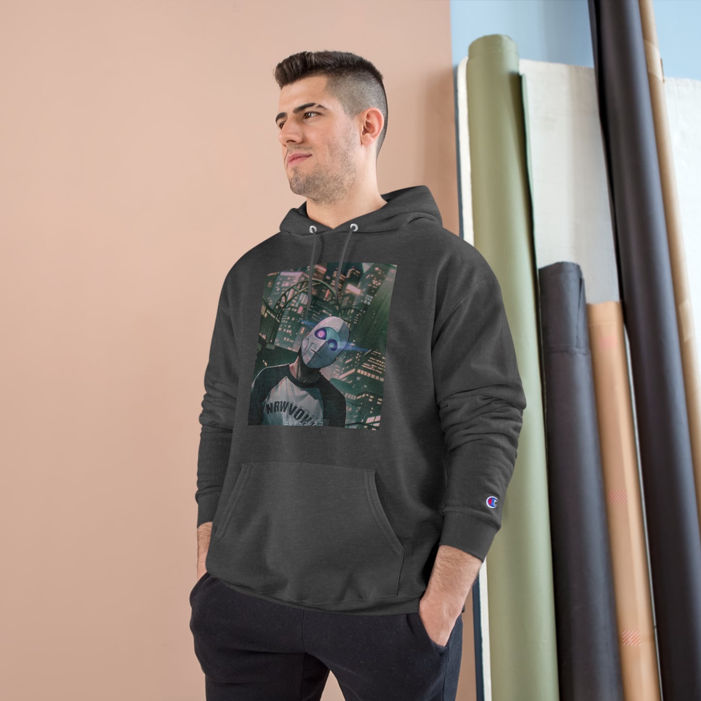 The Lost One- Anime Style Champion Hoodie