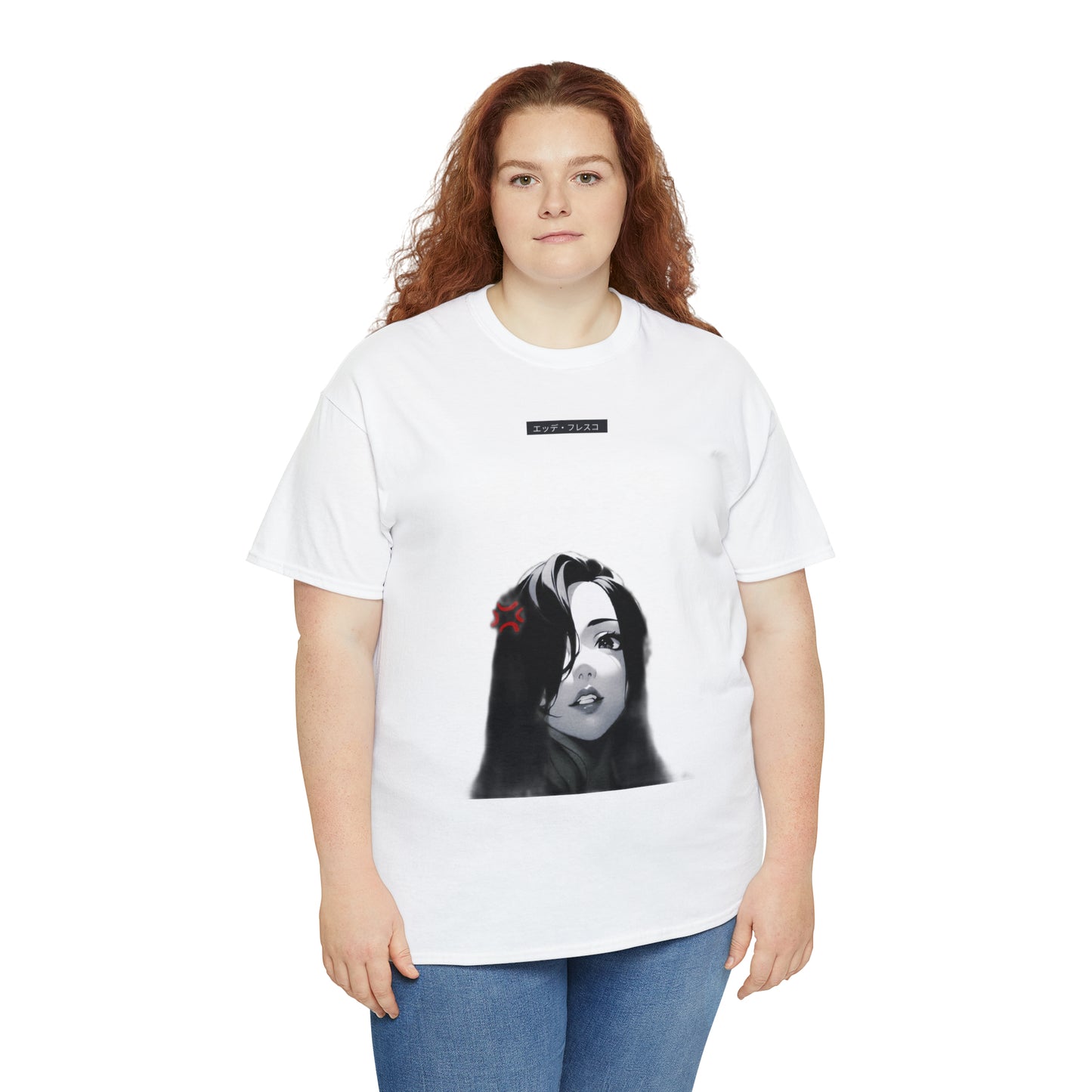 First and Second Form- Anime Style Art Unisex Heavy Cotton Tee