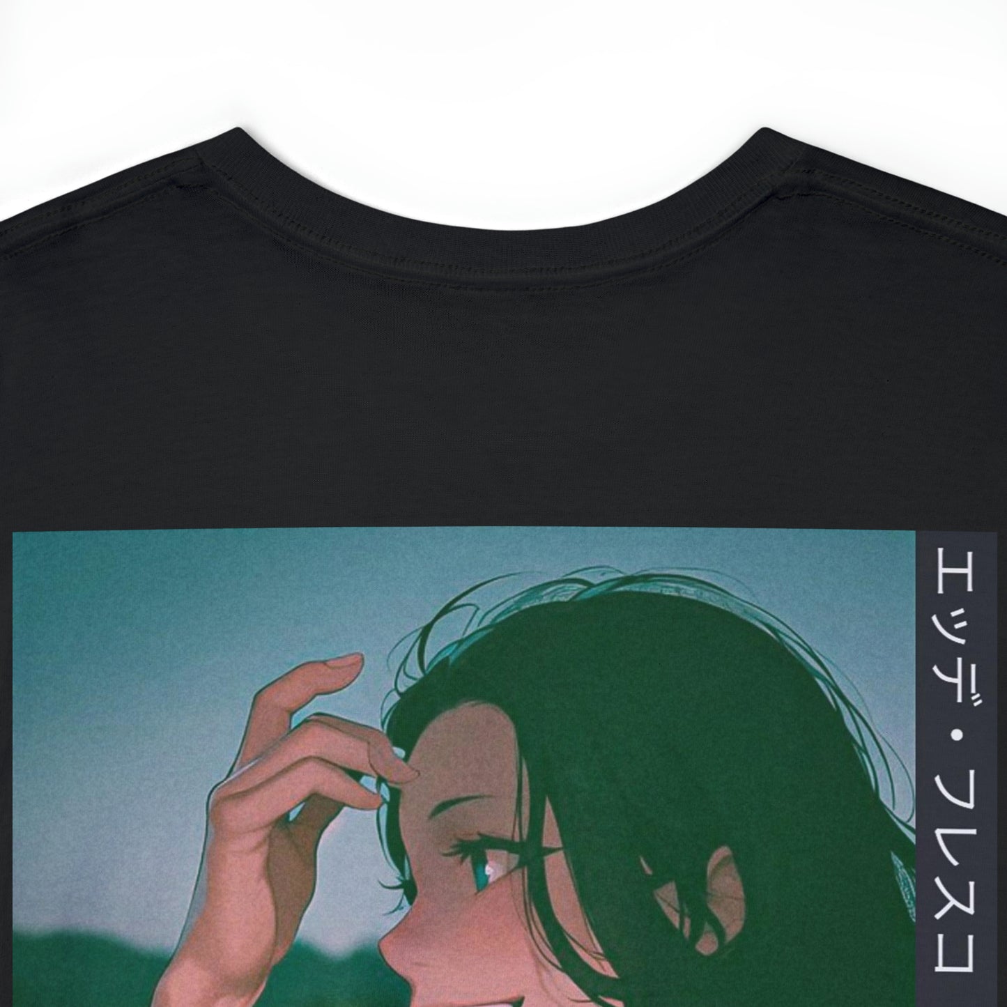 Anime Style Art Unisex Heavy Cotton Tee- "Creep"