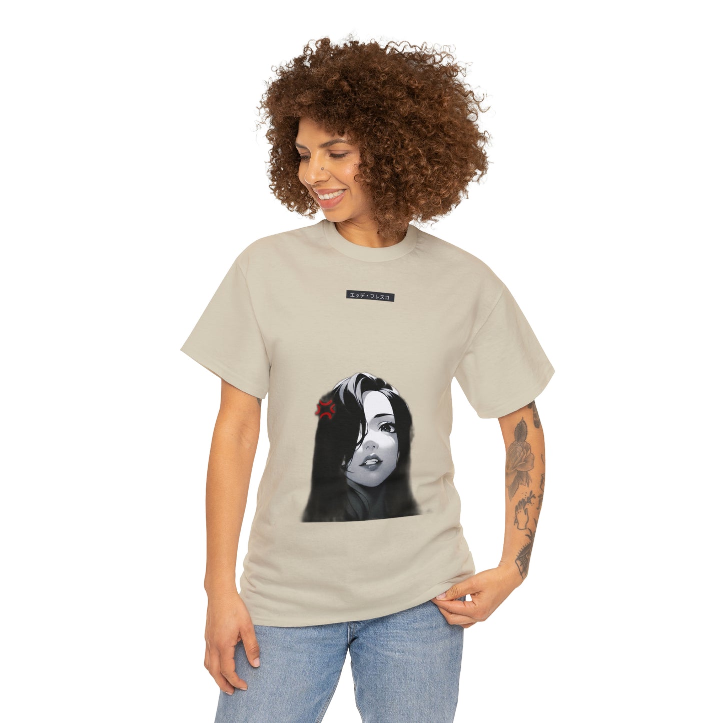 First and Second Form- Anime Style Art Unisex Heavy Cotton Tee