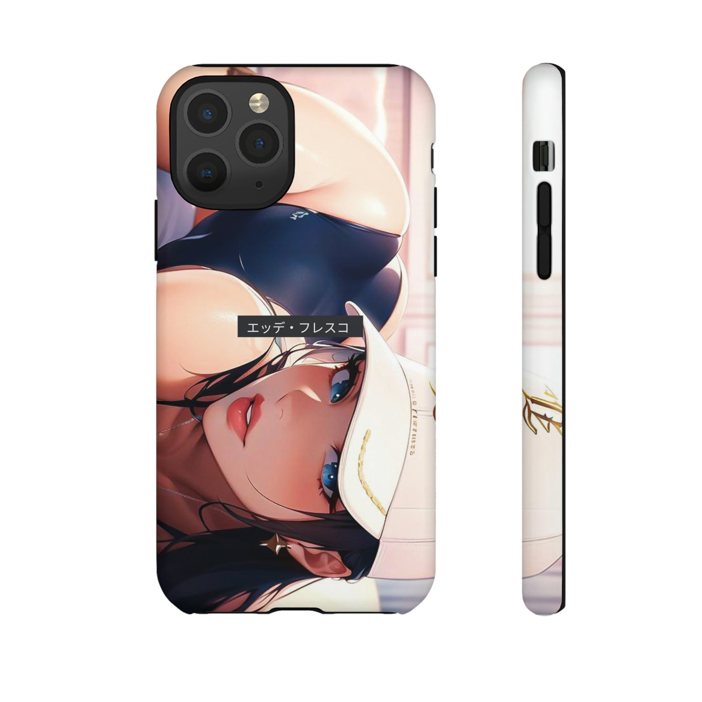 Anime Style Art Tough Cases- "She's too Kind"