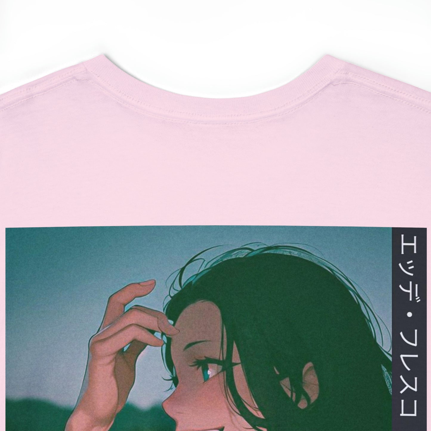 Anime Style Art Unisex Heavy Cotton Tee- "Creep"