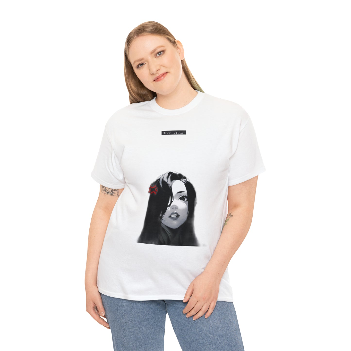 First and Second Form- Anime Style Art Unisex Heavy Cotton Tee