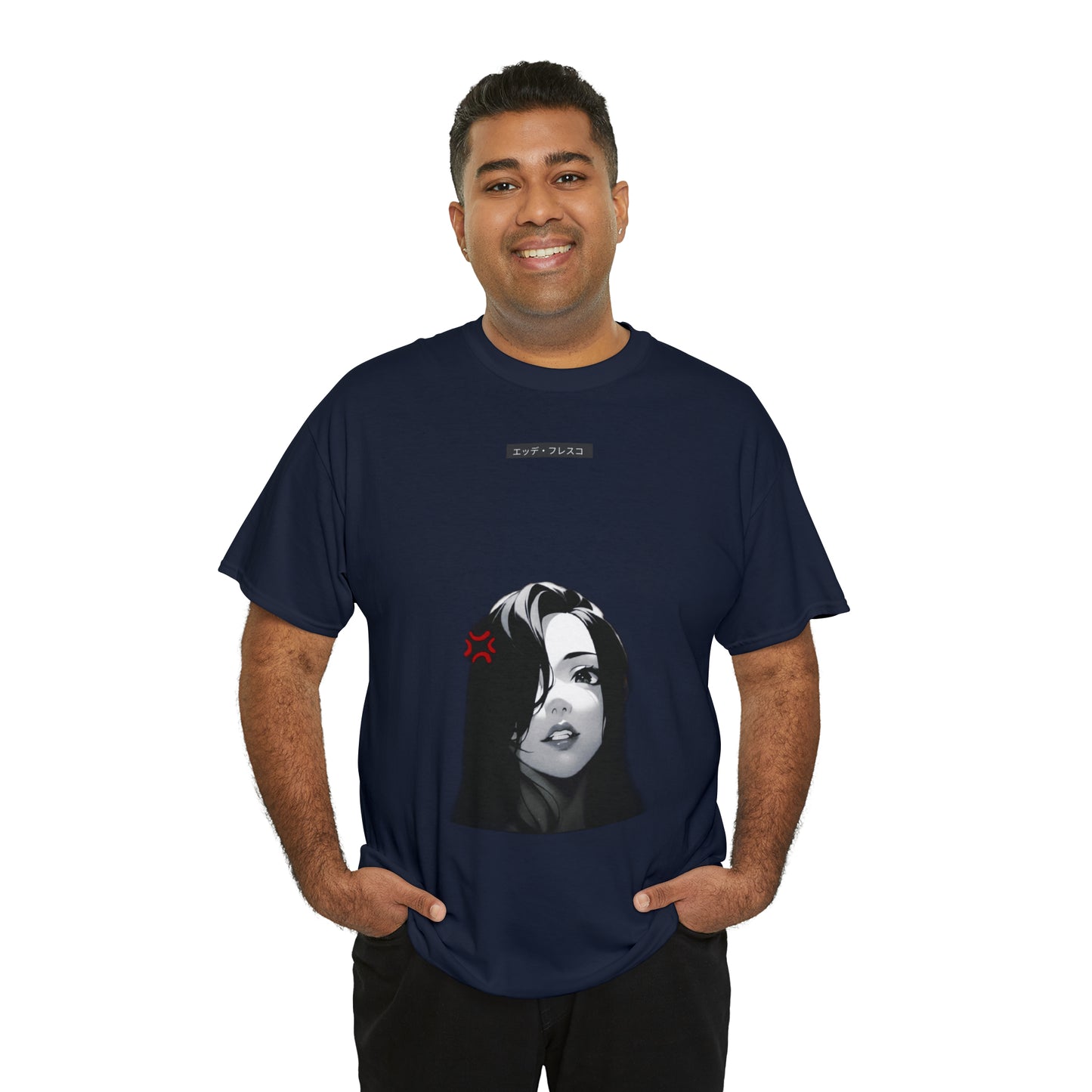 First and Second Form- Anime Style Art Unisex Heavy Cotton Tee