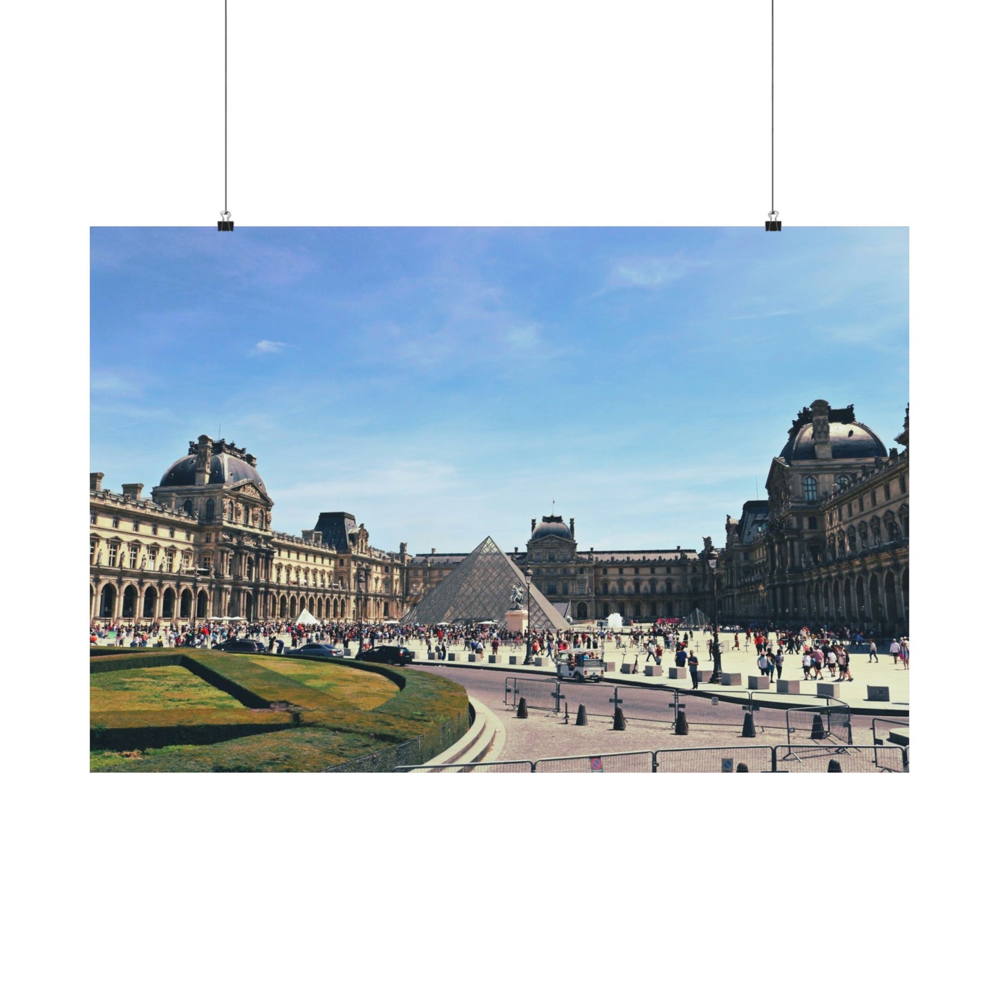 "Louvre Museum" Matte Horizontal Posters