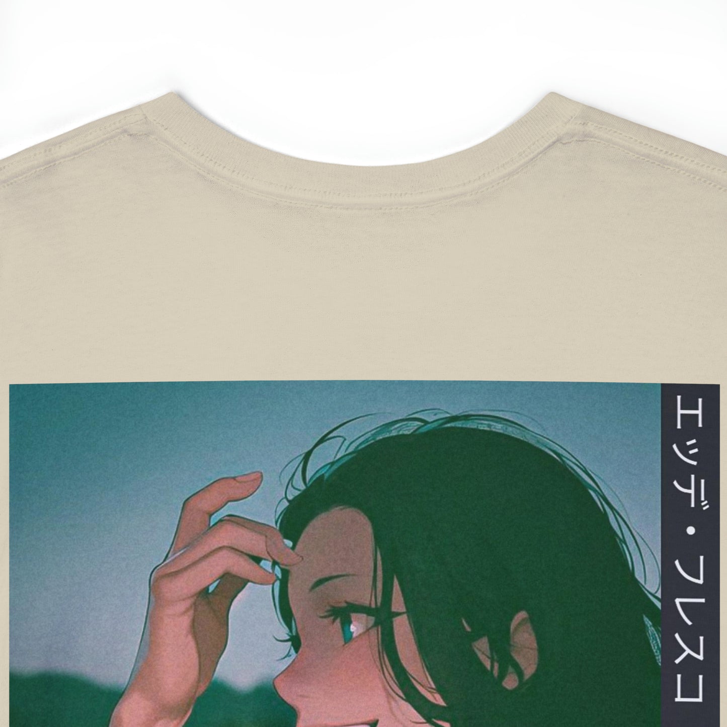 Anime Style Art Unisex Heavy Cotton Tee- "Creep"