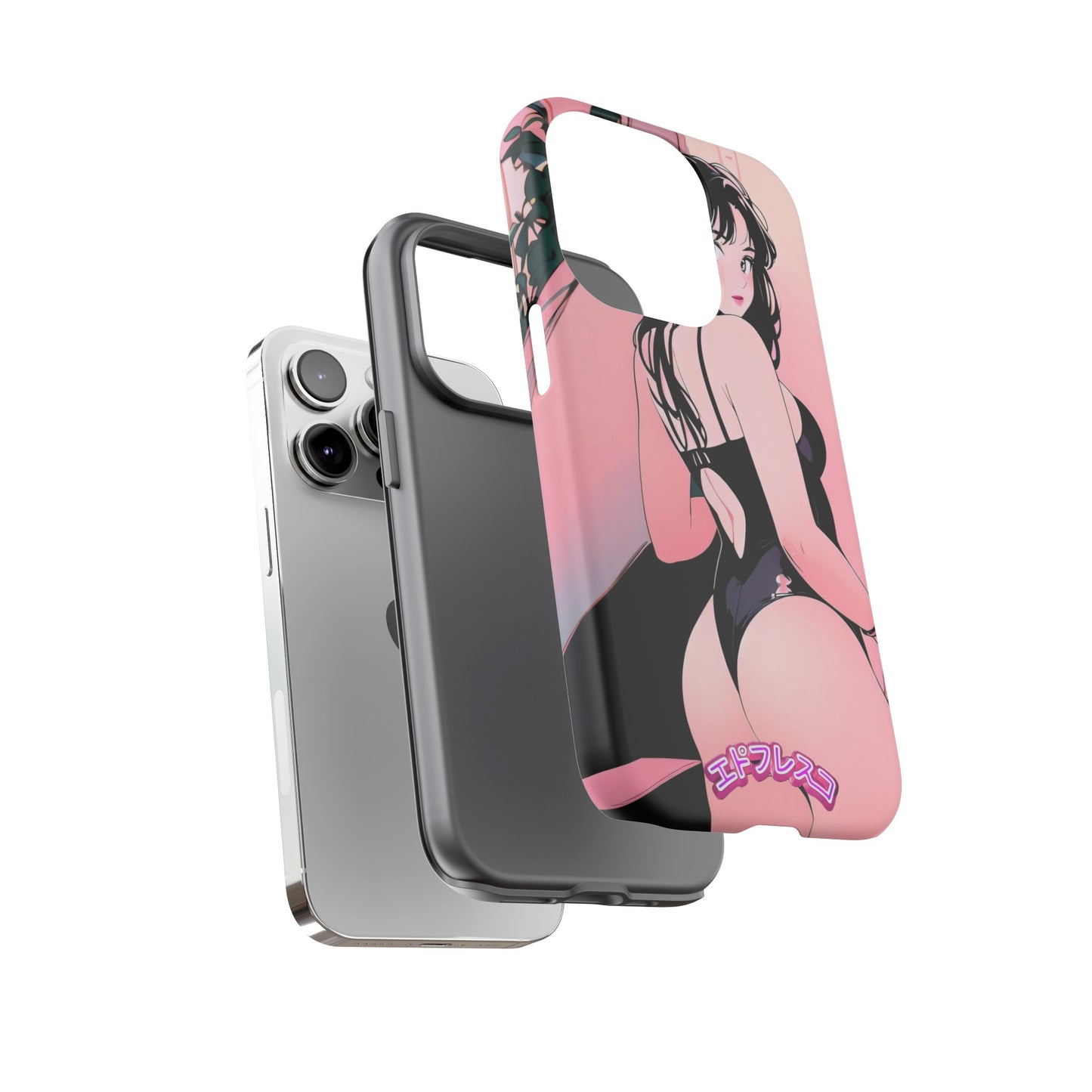 Anime Style Art Tough Cases- "Pink Party"