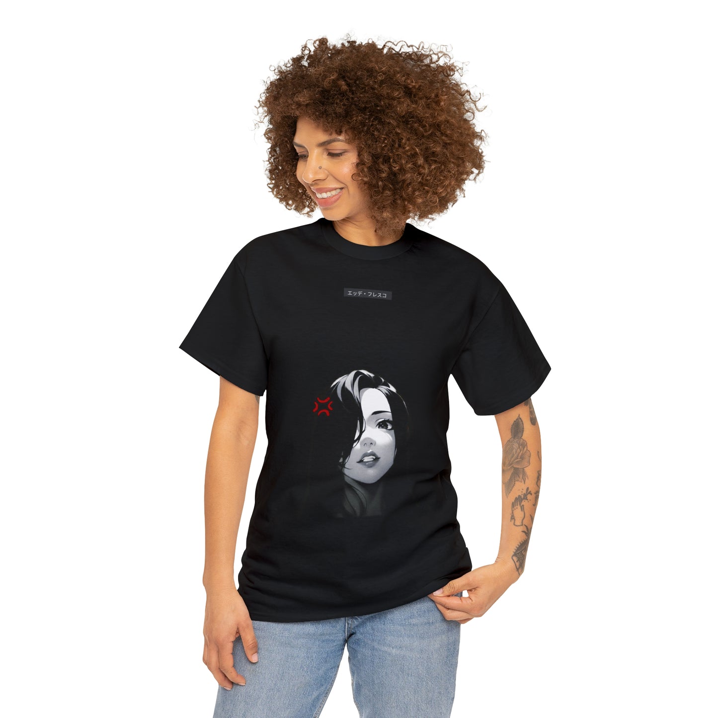 First and Second Form- Anime Style Art Unisex Heavy Cotton Tee