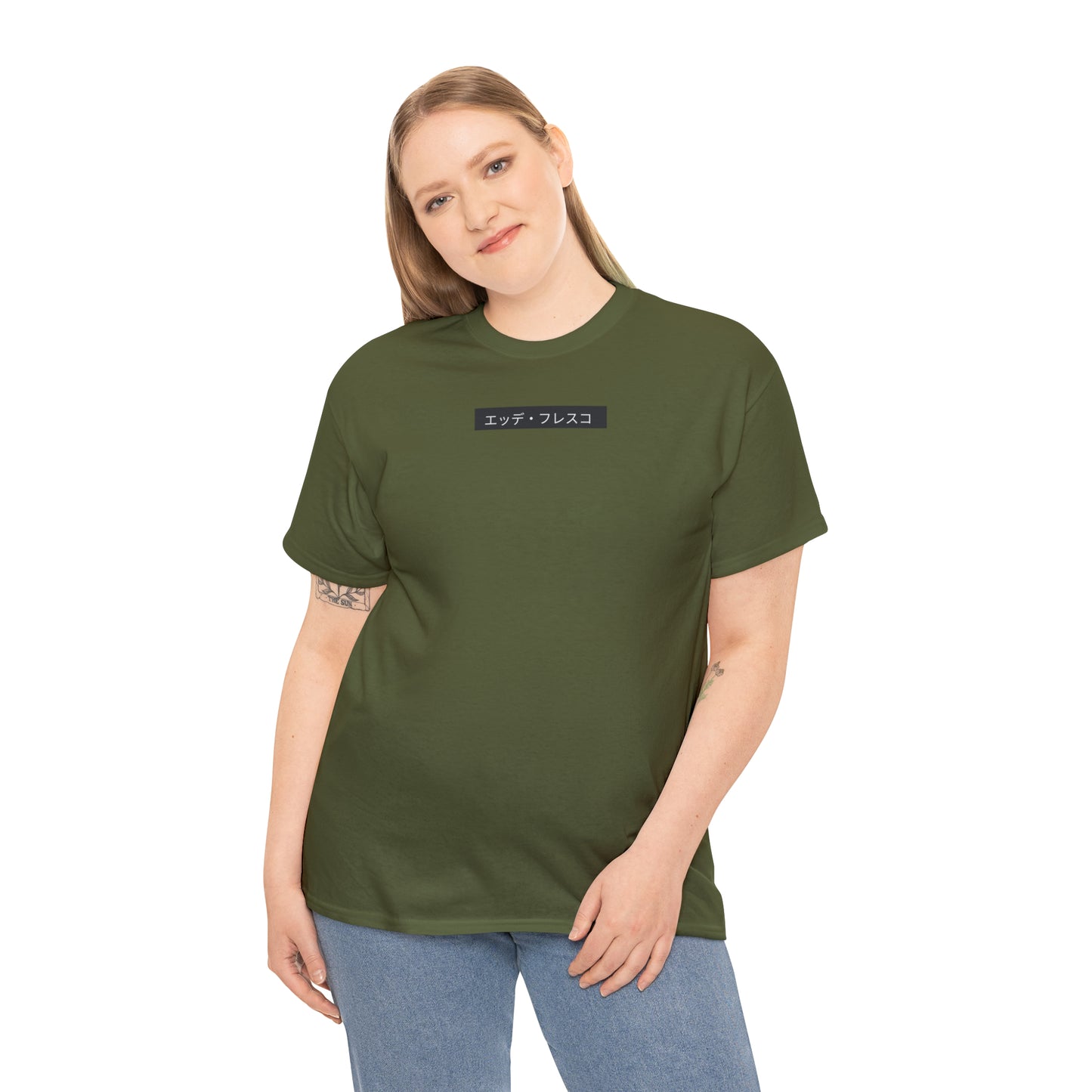 Anime Style Art Unisex Heavy Cotton Tee- "Creep"