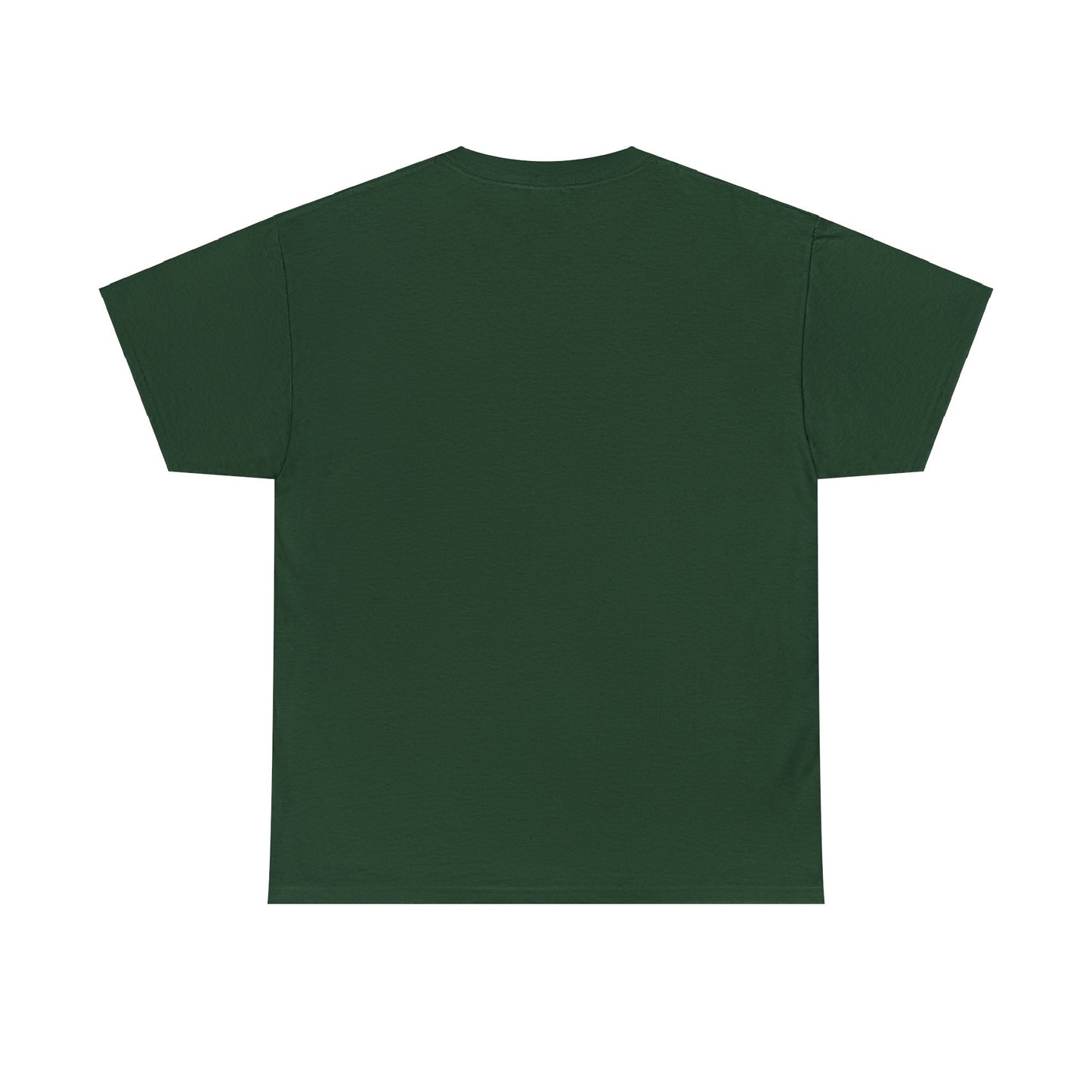 Anime Style Art Unisex Heavy Cotton Tee- "Green Invader #1"