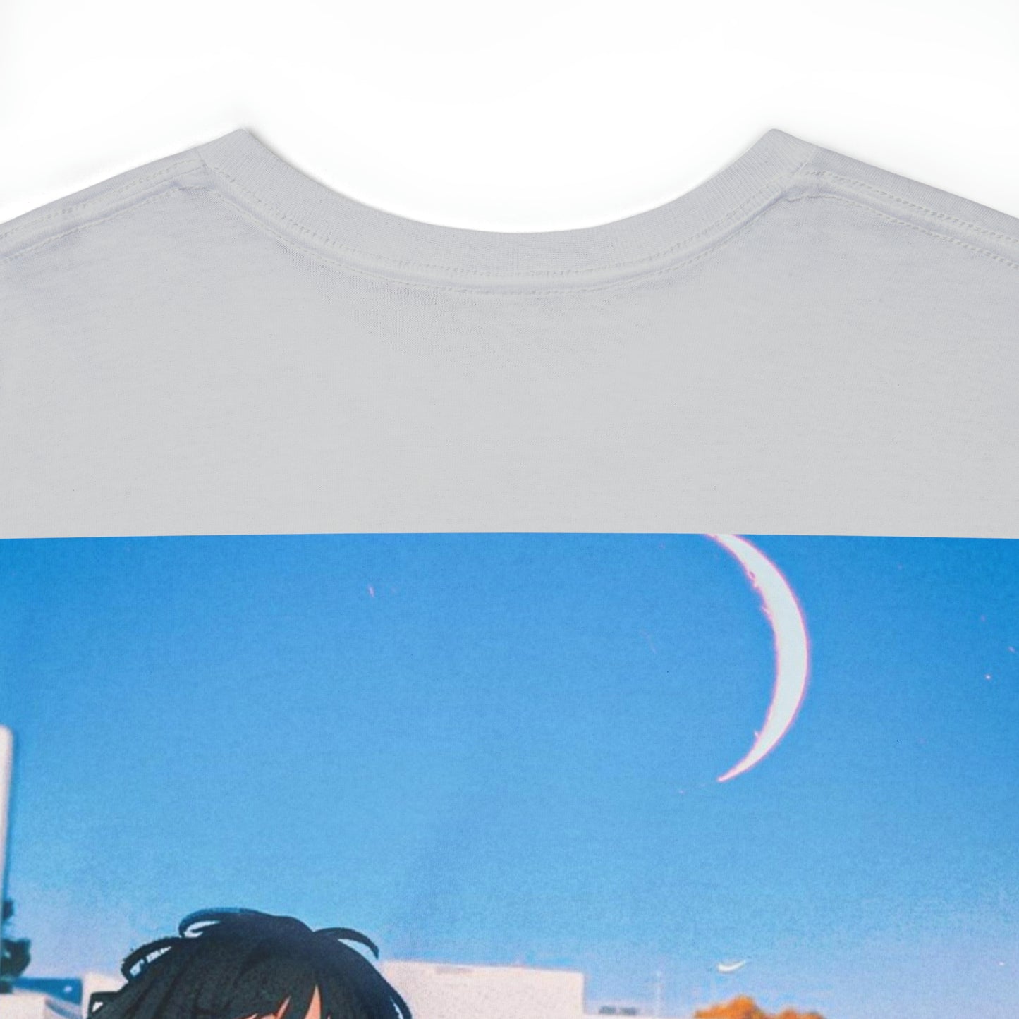 Curly Chris- Anime Style Art Unisex Heavy Cotton Tee