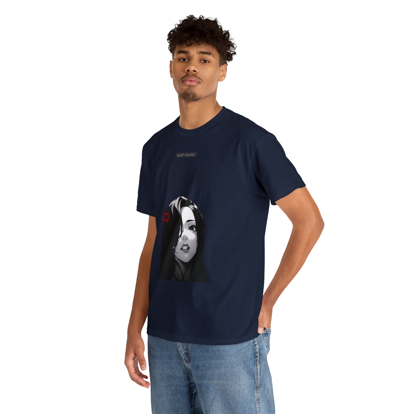 First and Second Form- Anime Style Art Unisex Heavy Cotton Tee