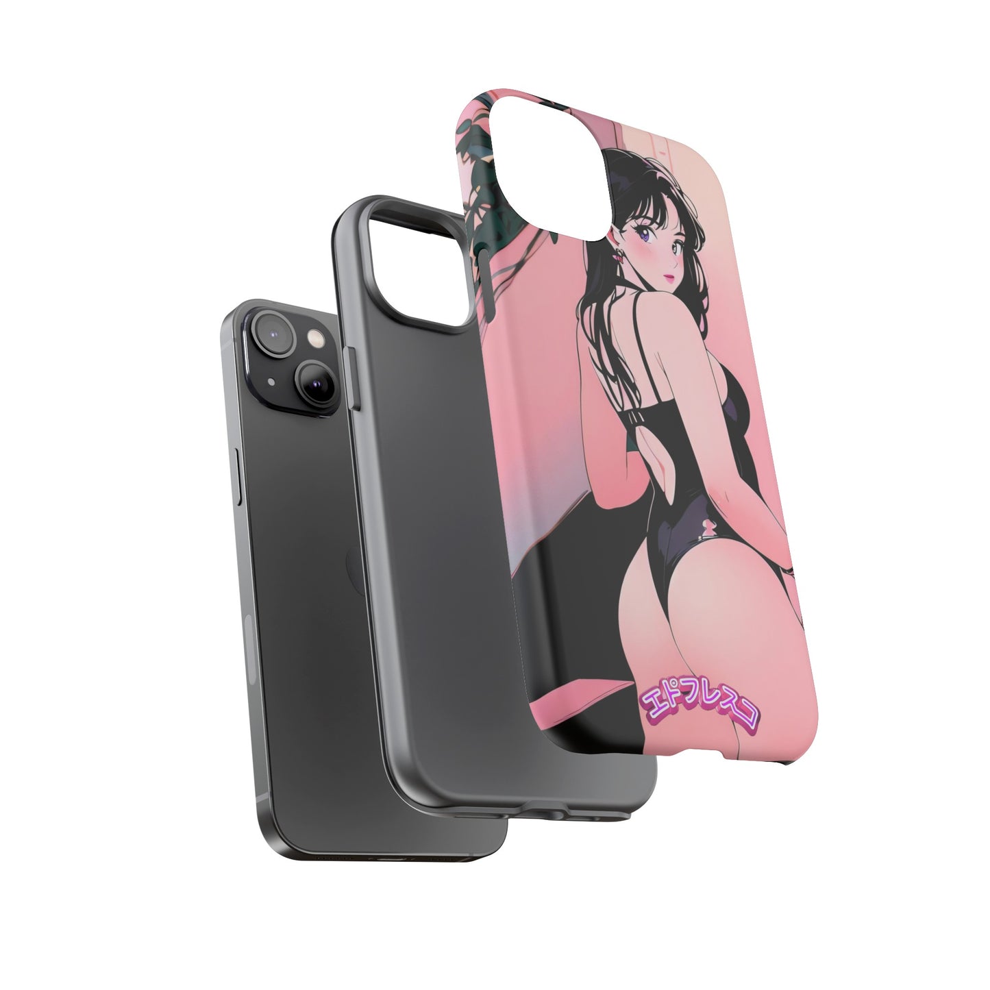 Anime Style Art Tough Cases- "Pink Party"