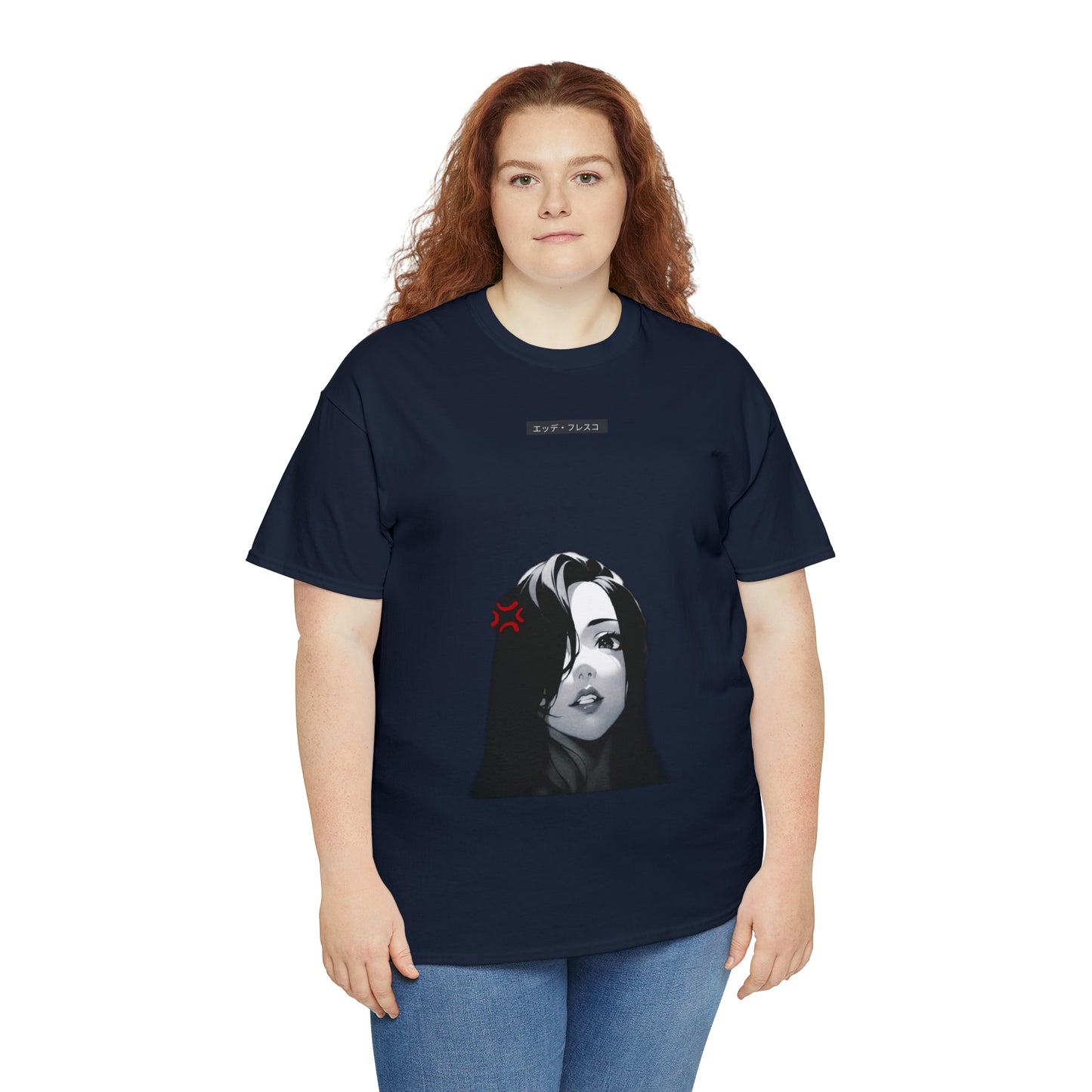 First and Second Form- Anime Style Art Unisex Heavy Cotton Tee