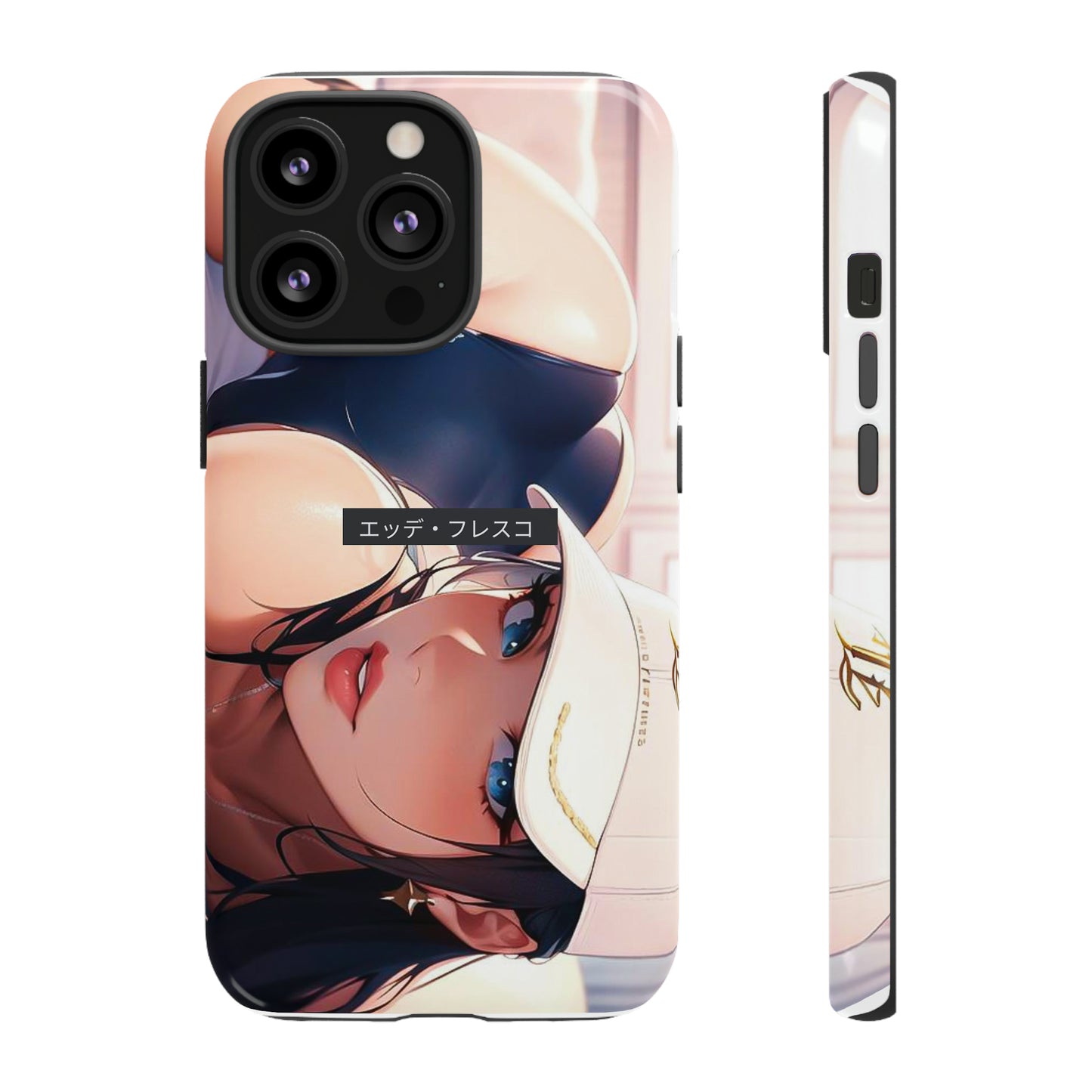 Anime Style Art Tough Cases- "She's too Kind"