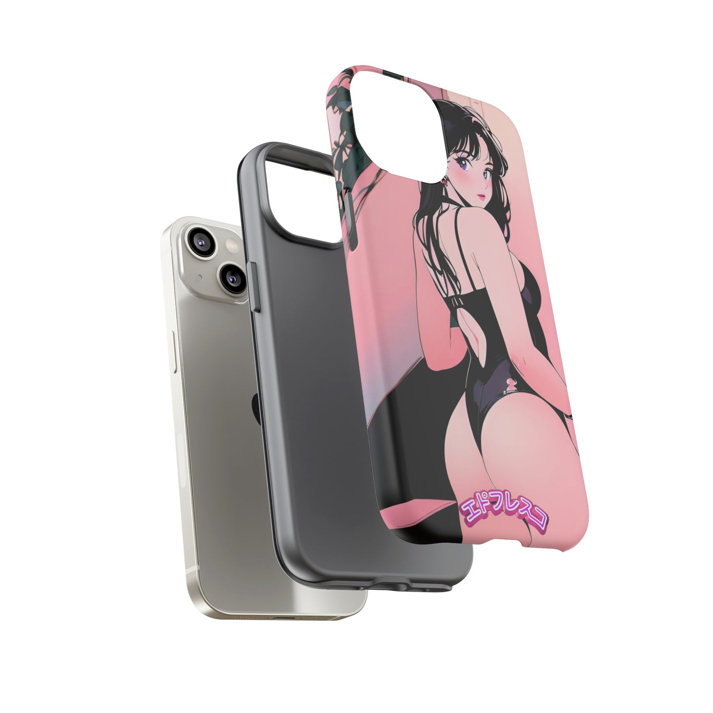 Anime Style Art Tough Cases- "Pink Party"