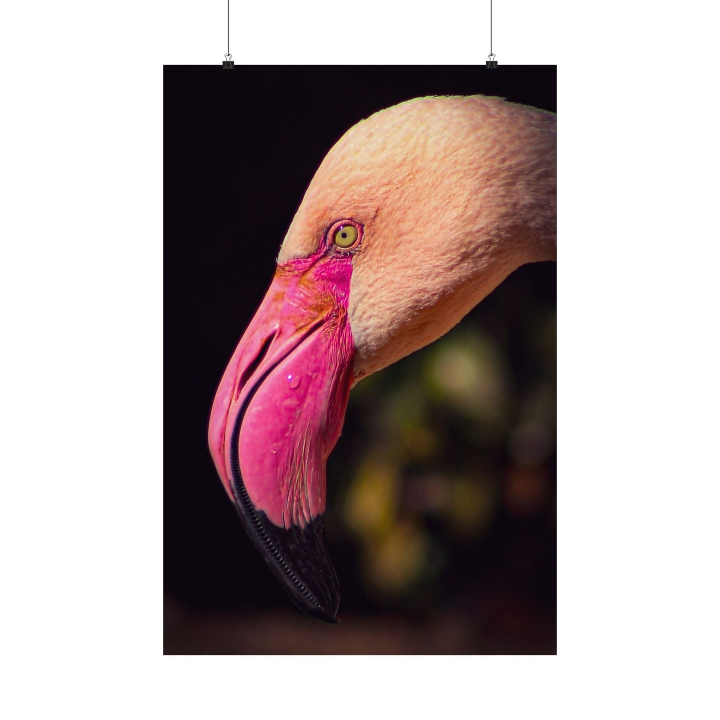 "The Flamingo" Matte Vertical Posters