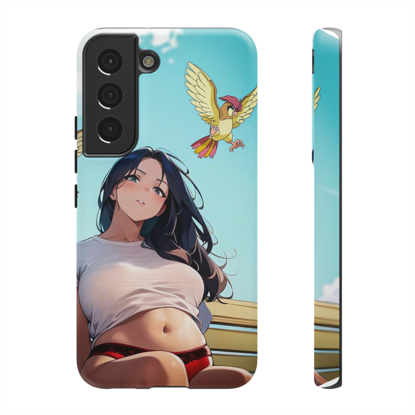 Friends in the Sky- Anime Style Art Tough Cases