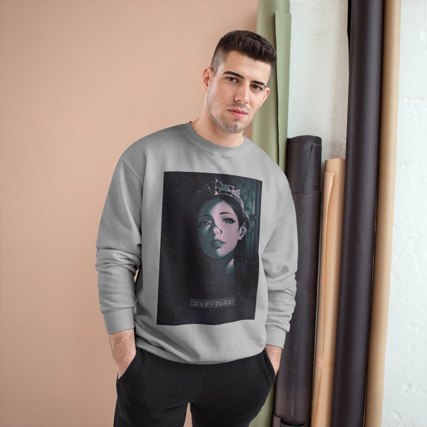 Not Your Queen- Anime Champion Sweater