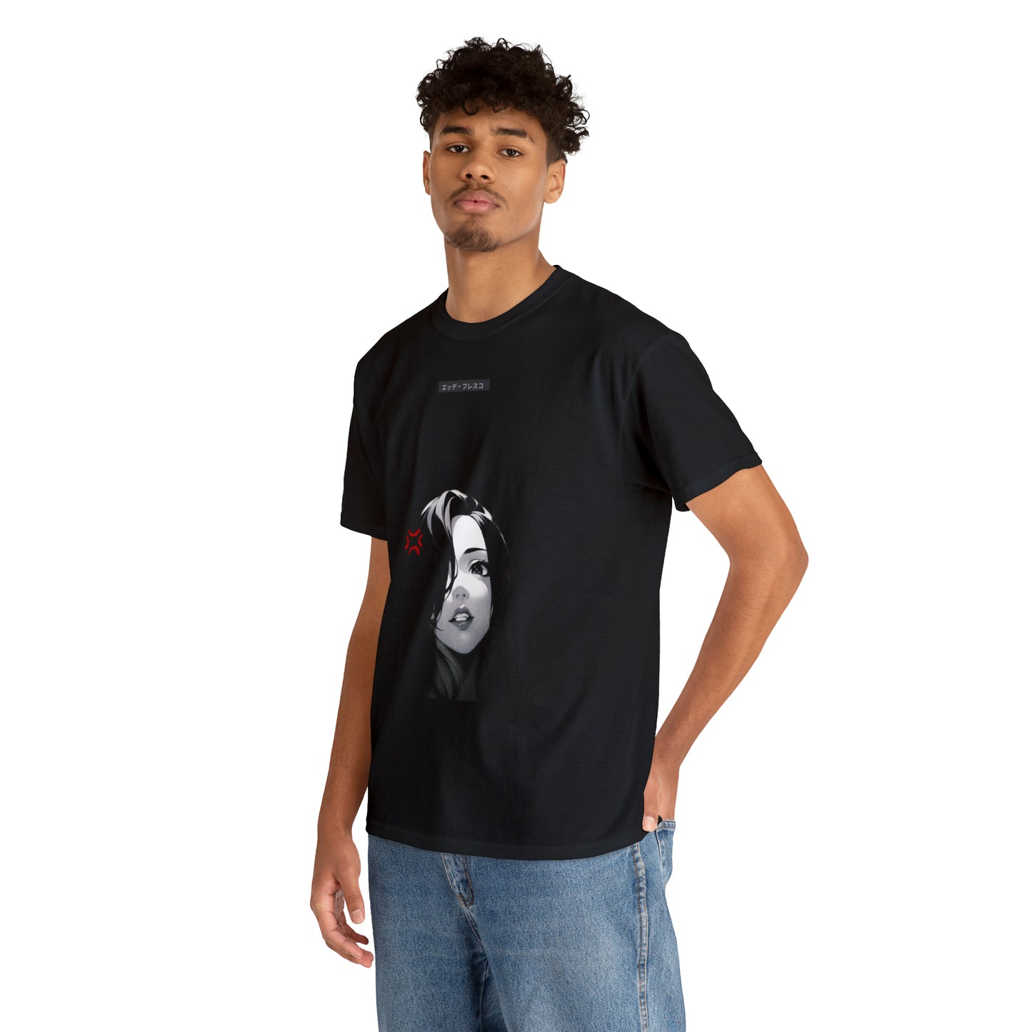 First and Second Form- Anime Style Art Unisex Heavy Cotton Tee
