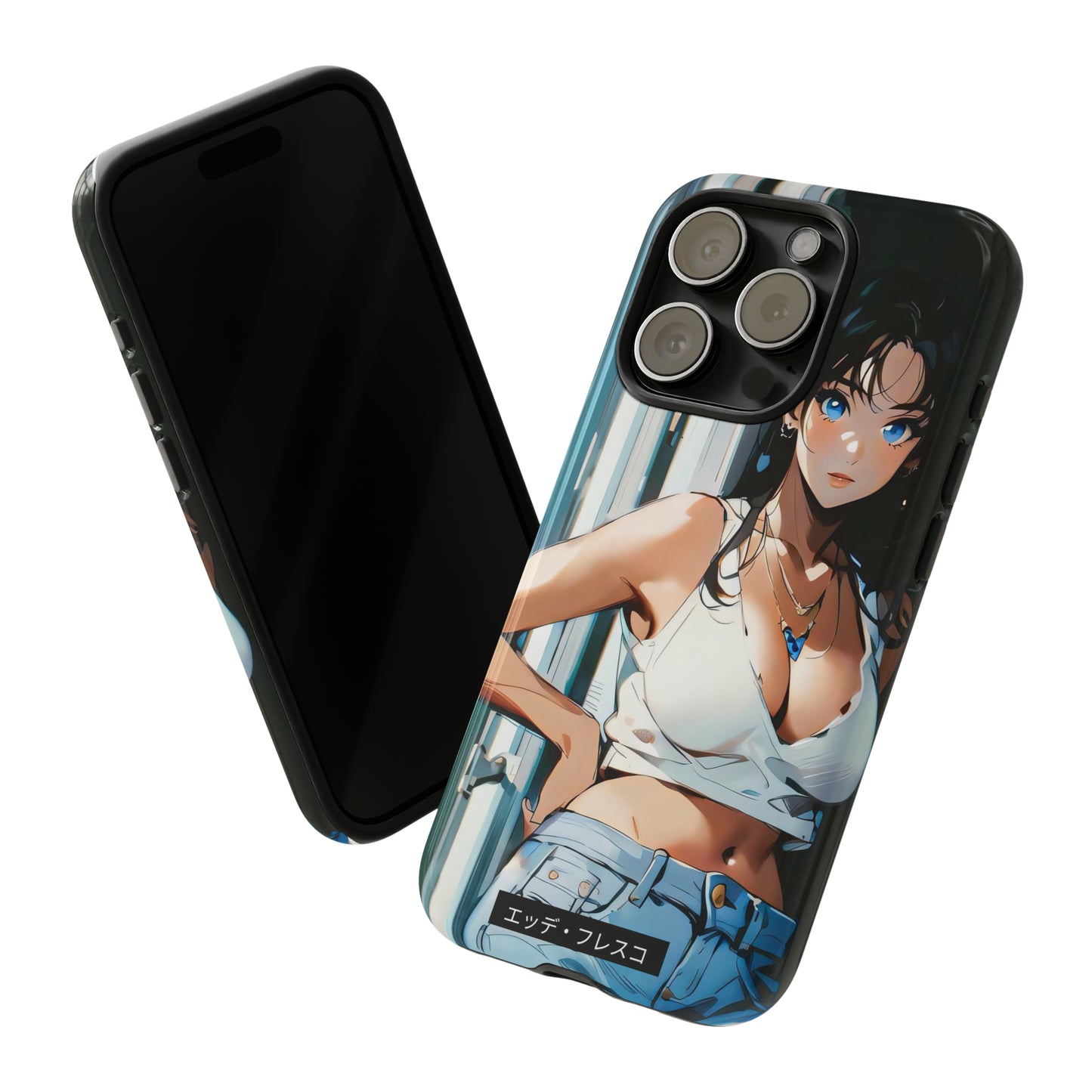 Anime Style Art Tough Cases- "She's Not Impressed"