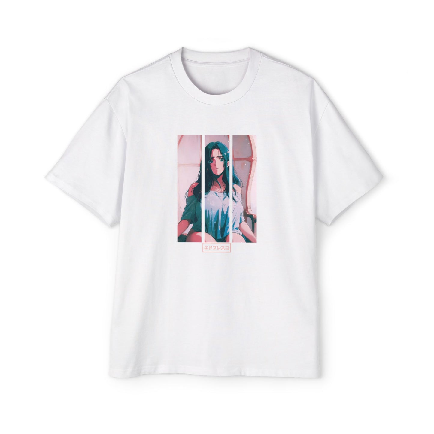 Anime Style Art Men's Heavy Oversized Tee- "Special"