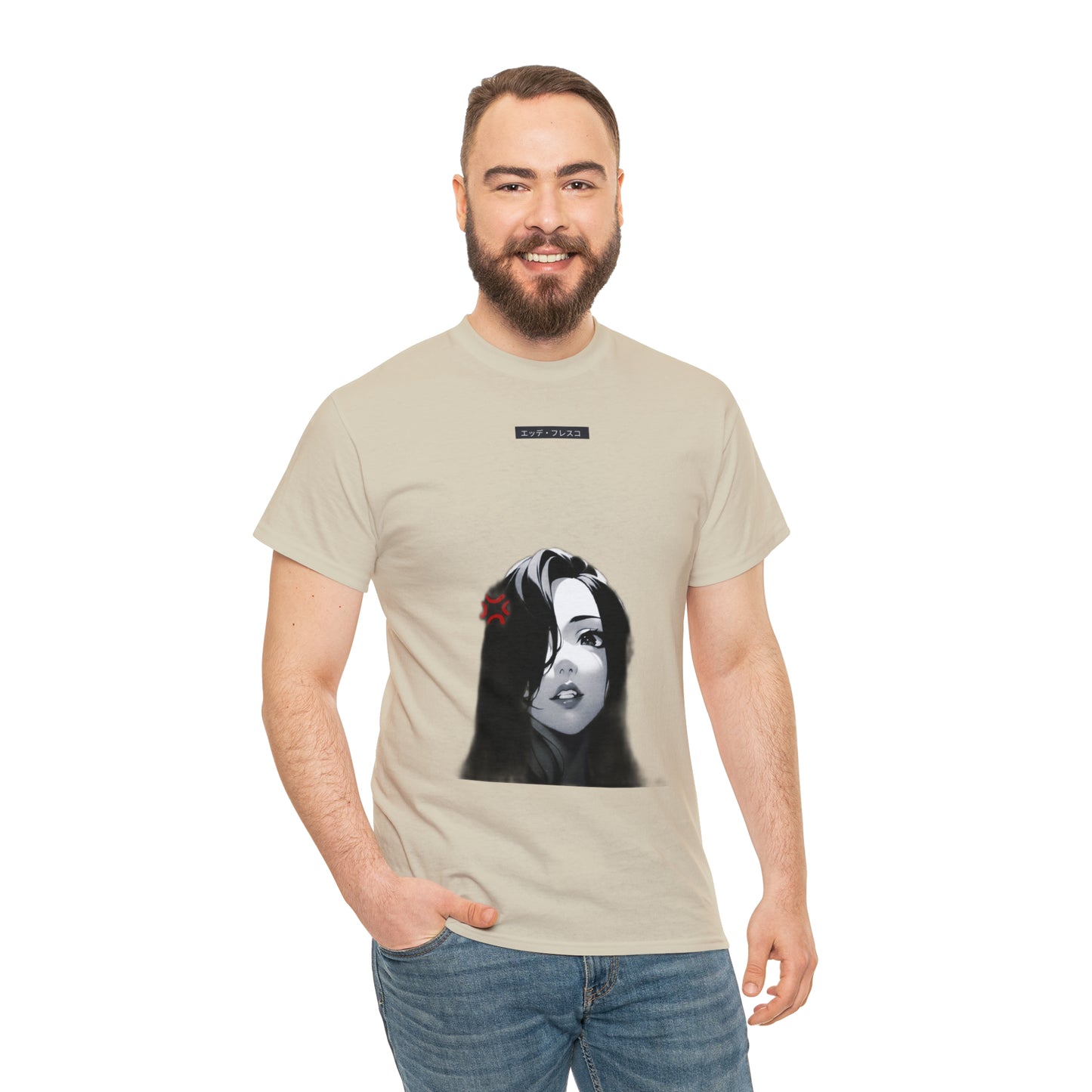 First and Second Form- Anime Style Art Unisex Heavy Cotton Tee